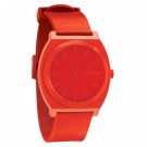 Nixon Mens Watch Time Teller P Red