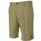 Billabong Mens Shorts Crossfire Dark Khaki