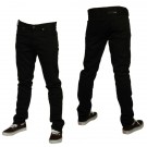 Hurley Mens Denim 84 Slim Overdyed Black