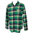 Hurley Mens Woven Outcast LS Manchester Green