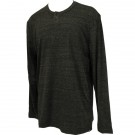 Hurley Mens Knit Staple Henley Onyx