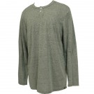 Hurley Mens Knit Staple Henley Salt Pepper