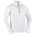 Kjus Skiwear Mens Fleece Countour Halfzip White Monument