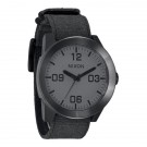 Nixon Mens Watch Corporal Matte Black Matte Gunmetal