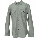 Quiksilver Mens Woven Trig LS Black