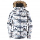 Roxy Womens Snowboard Jacket Toah Bright Liberty Eclipse Liberty