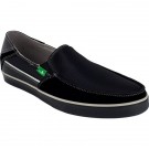 Sanuk Mens Sidewalk Surfer Standard Streaker Black Grey