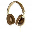 Skullcandy Headphones Aviator Brown Gold