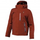 Spyder Mens Ski Jacket Bromont Red Black White