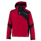 Spyder Mens Ski Jacket Titan Red Black
