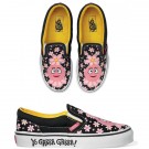Vans Kids Shoes Yo Gabba Gabba Classic Slip On Red Black
