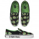 Vans Kids Shoes Yo Gabba Gabba Clasic Slip On Black Jelly