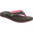 Sanuk Womens Sandals Yoga Mat Gun Metal