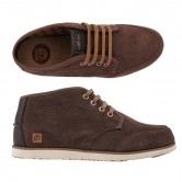 Cobian Mens Shoes High Tied Chocolate