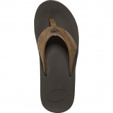 Reef Mens Sandals Leather Fanning Brown Brown