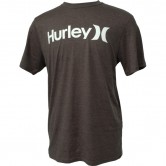 Hurley Mens Shirt One Only Solid Heather Black