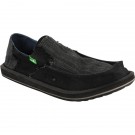 Sanuk Mens Sidewalk Surfer Grifter Charcoal Blue